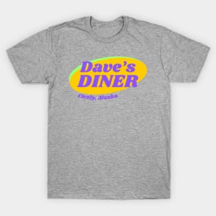 Dave's Diner Dave the Cook The Brick Northern Exposure Cicely Alaska T-Shirt